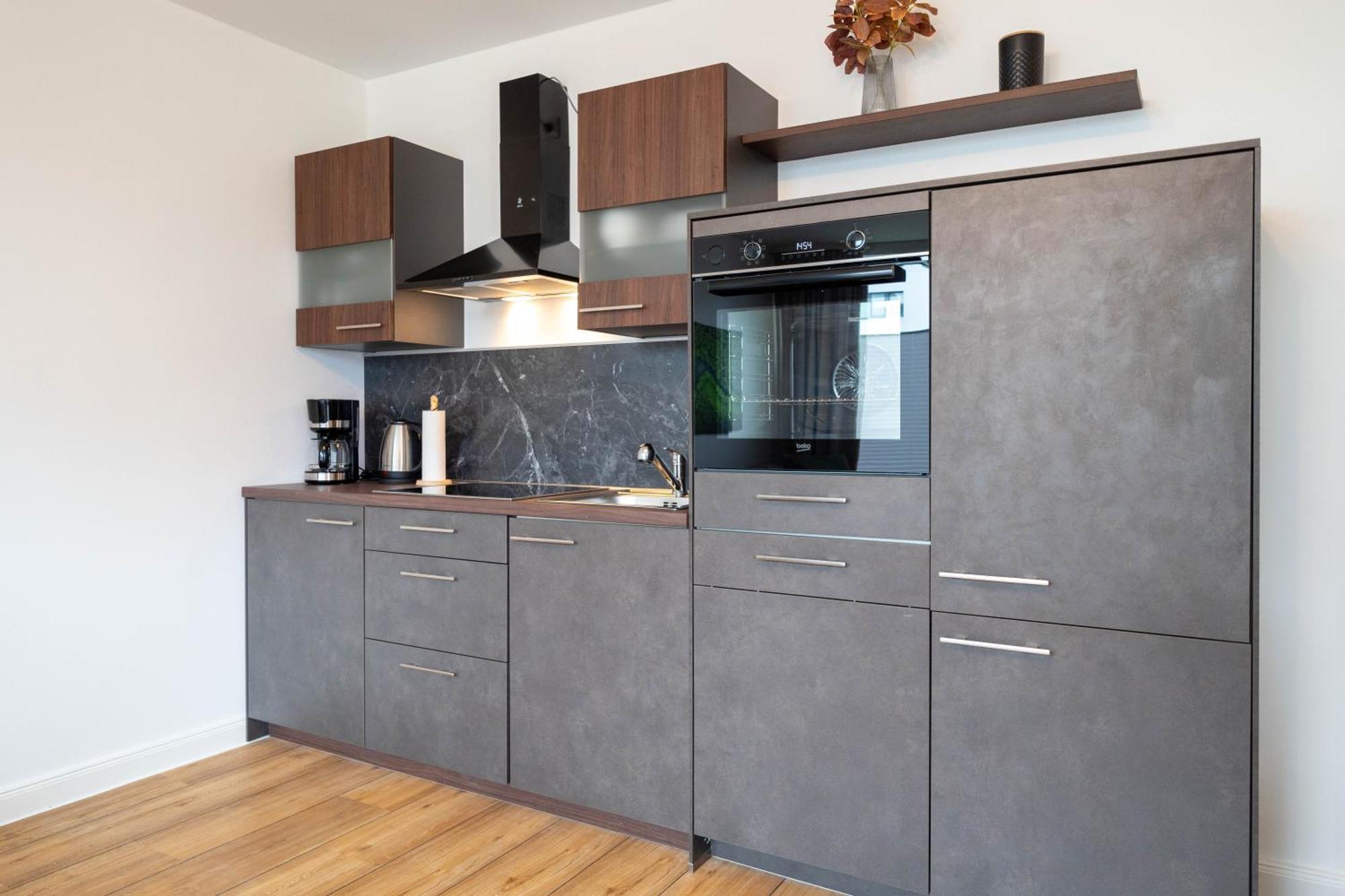 Ferienwohnung Moebliertes Wohnen - Novalie Rostock Exterior foto